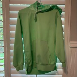 nike hoodie, size xs, green, buttery soft